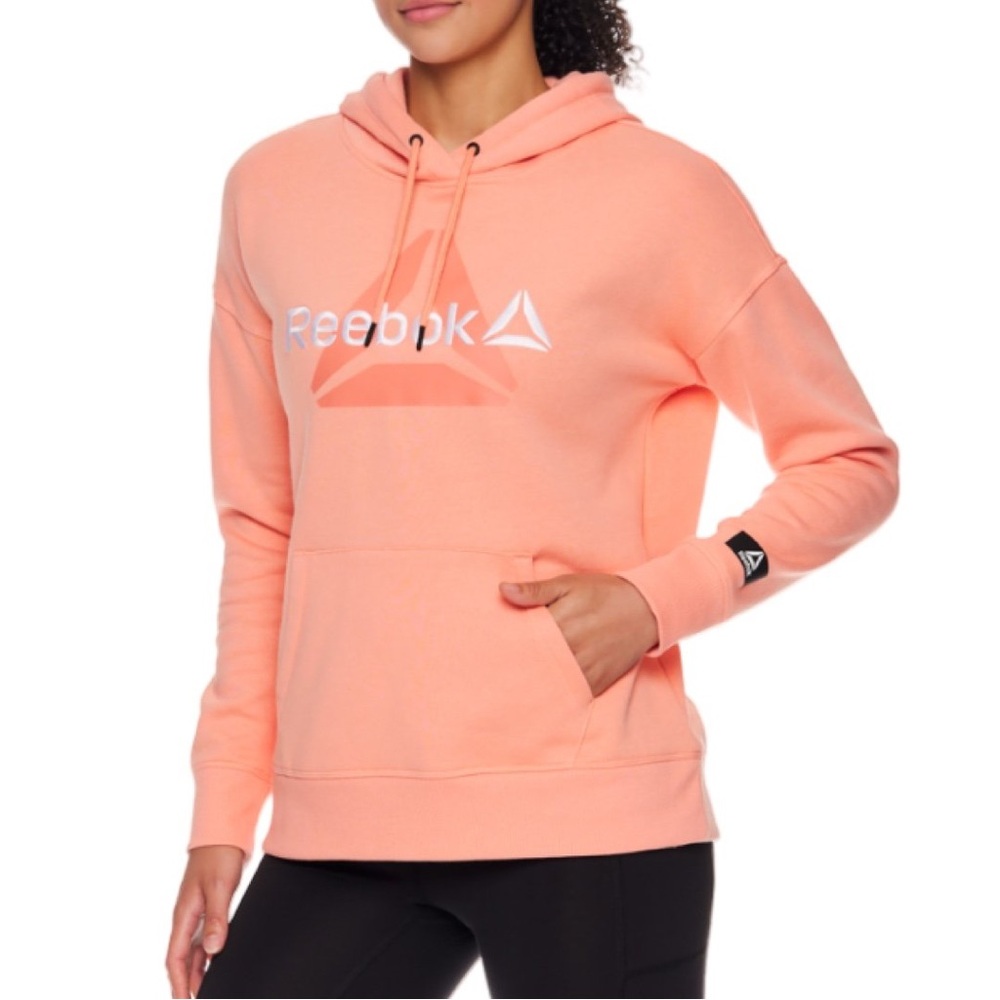 Reebok Peach Sweatshirt with Logo